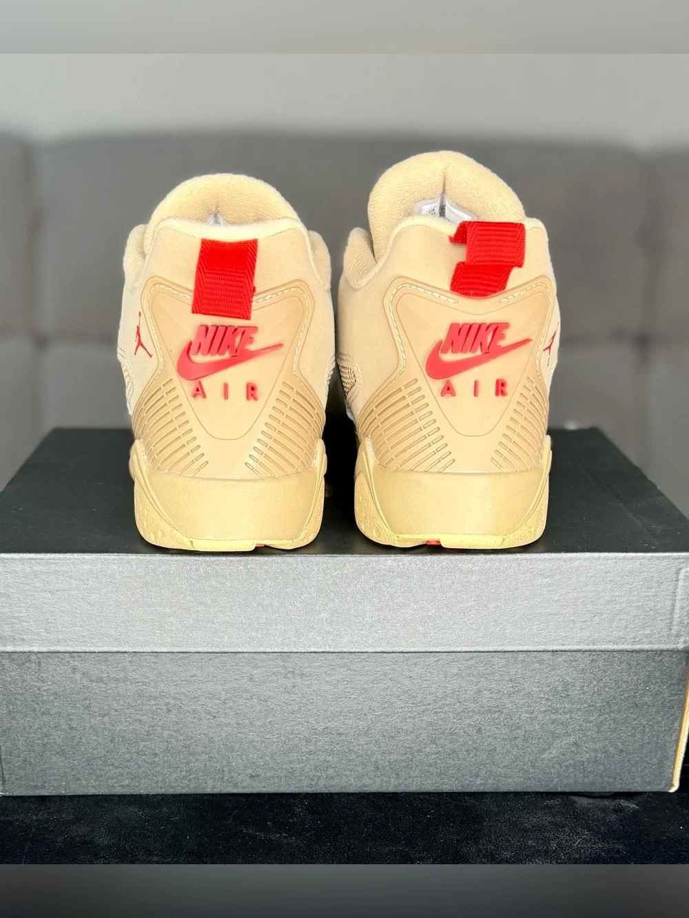 Nike Jordan MVP 92 GS Desert Camo Fire Red Mushroom Youth 6.5 / Women’s 8 (154)